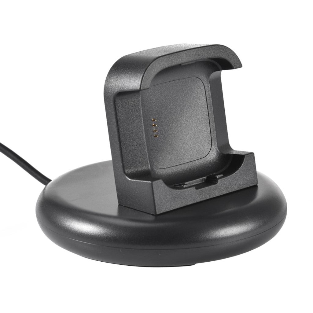 Plastik Fitbit Versa 2 Ladestation - Sort#serie_015