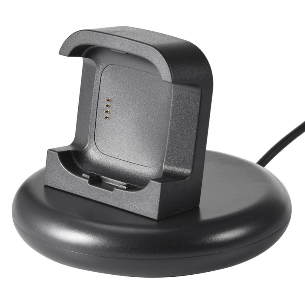 Plastik Fitbit Versa 2 Ladestation - Sort#serie_015