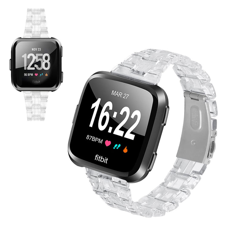 Vildt elegant Fitbit Versa 2 / Fitbit Versa Lite  Rem - Gennemsigtig#serie_18
