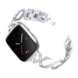 Nice Fitbit Smartwatch Metal And Rhinestone Universel Strap