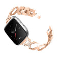 Nice Fitbit Smartwatch Metal And Rhinestone Universel Strap