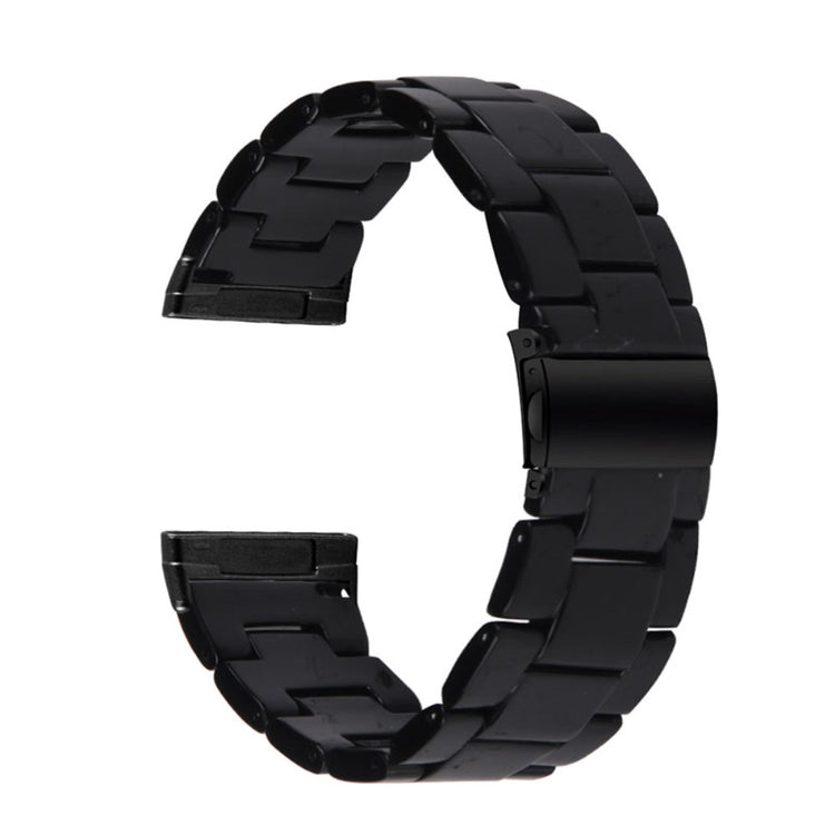 Meget holdbart Fitbit Versa 3  Rem - Sort#serie_16