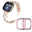Fitbit Sense 1 / Fitbit Versa 3 Metal Strap with Cover
