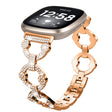 Remarkably good Fitbit Versa 3 Metal and Rhinestone Strap
