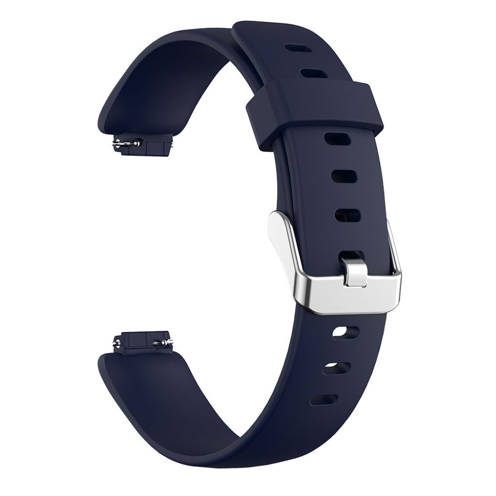 Vildt nydelig Fitbit Inspire 2 Silikone Rem - Størrelse: L - Blå#serie_2
