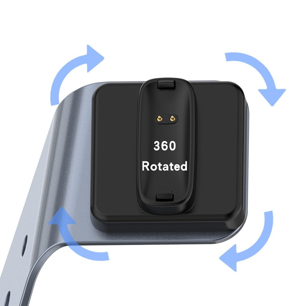 Metal Fitbit Inspire 2 Ladestation - Sølv#serie_1