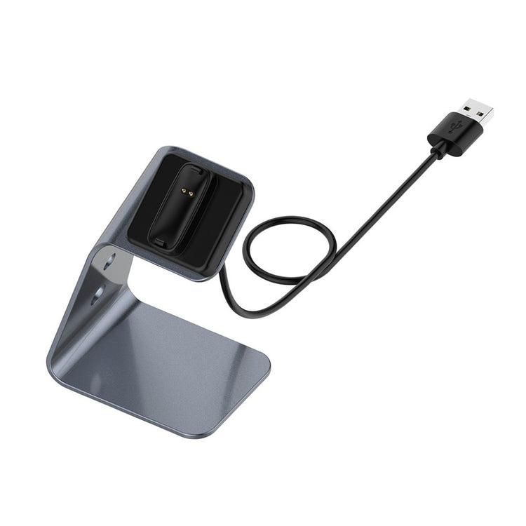 Metal Fitbit Inspire 2 Ladestation - Sølv#serie_1