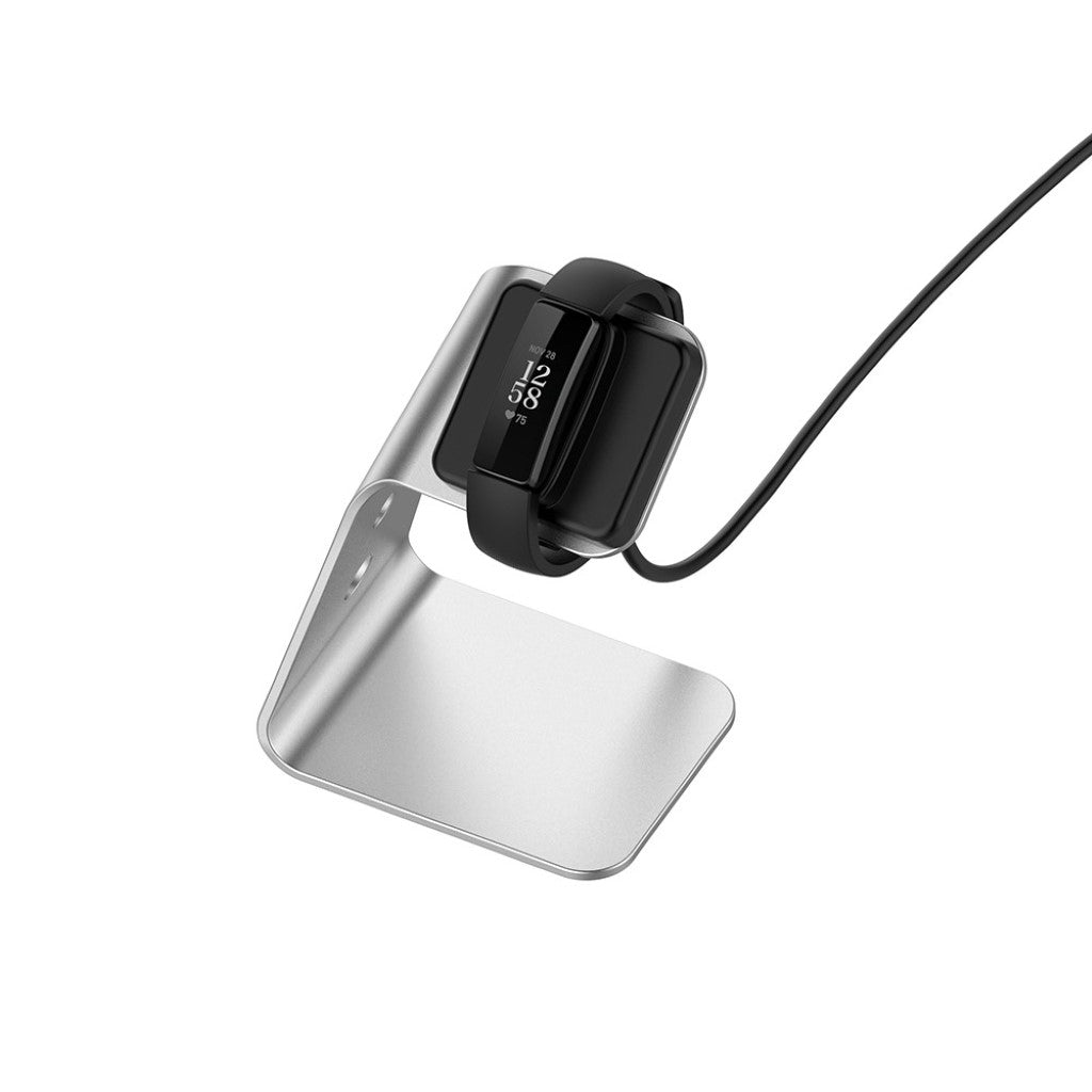 Metal Fitbit Inspire 2 Ladestation - Sølv#serie_2