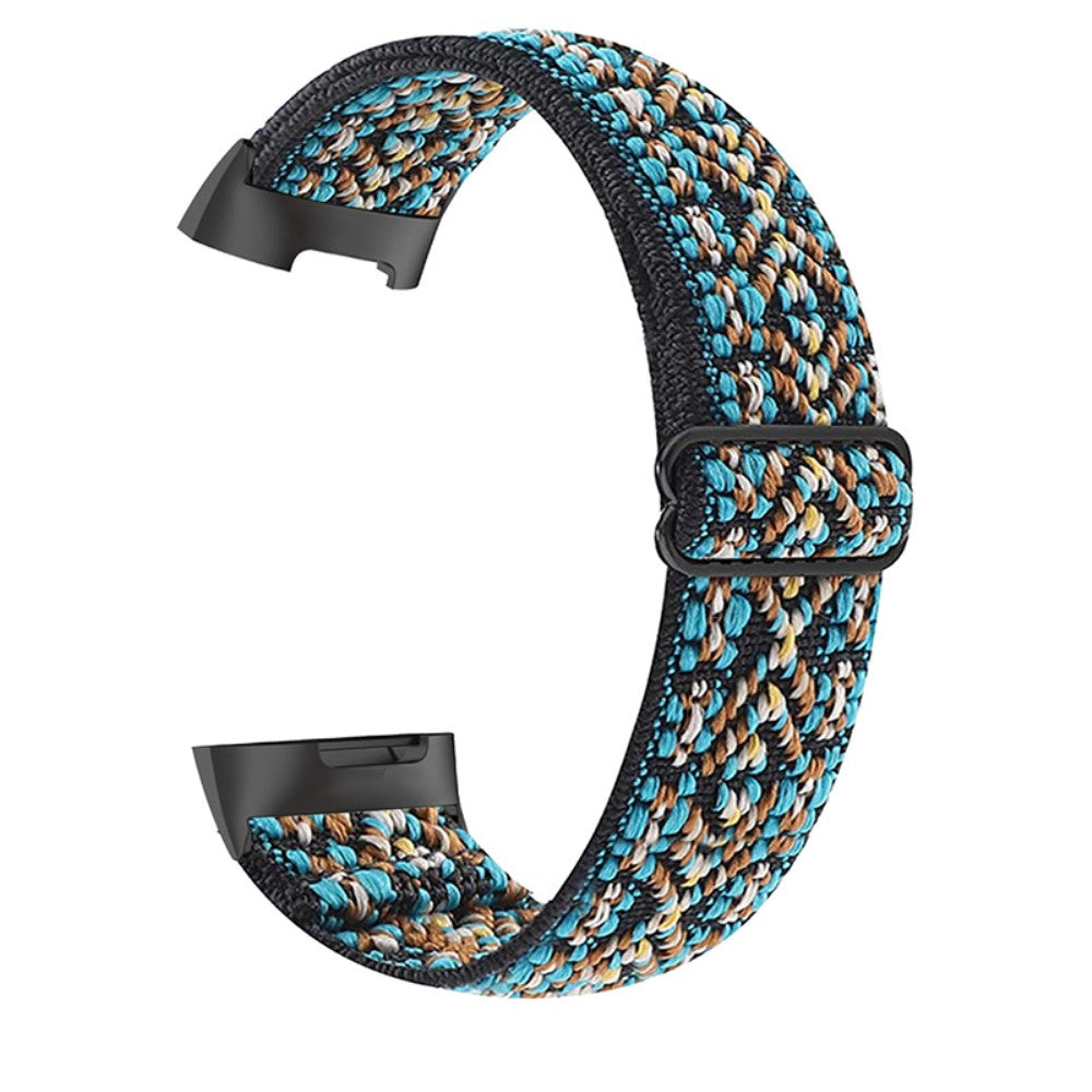 Alle tiders Fitbit Charge 5 Nylon Rem - Brun#serie_1