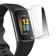 Mega Stylish Fitbit Charge 5 Cover with Screen Protector in Silicone