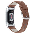 Great Fitbit Charge 5 Genuine Leather Strap