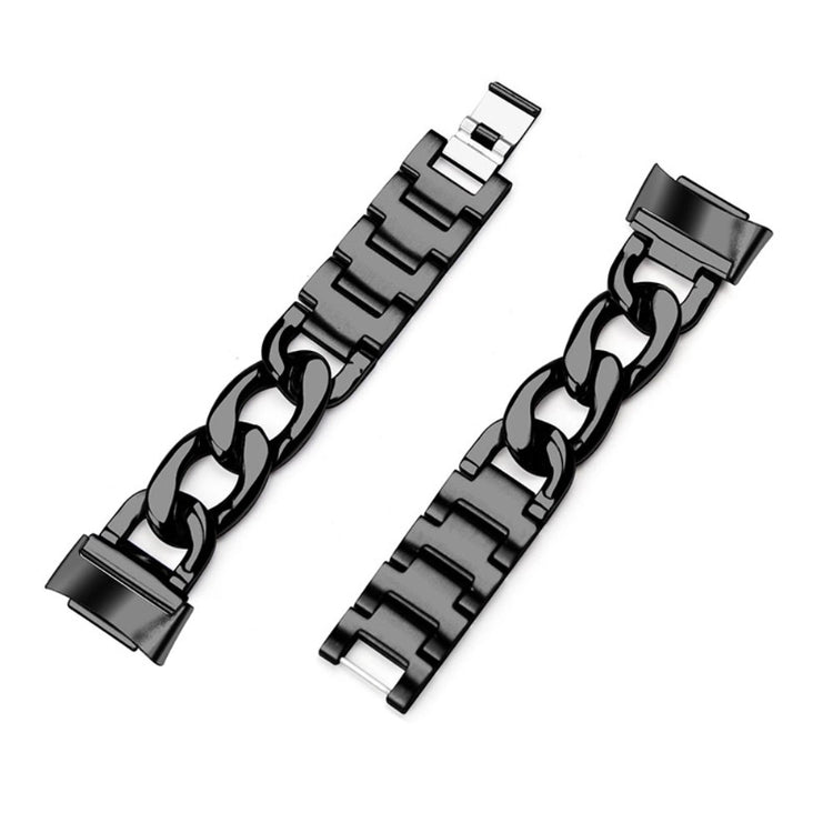 Sejt Fitbit Charge 5 Metal Rem - Sort#serie_3