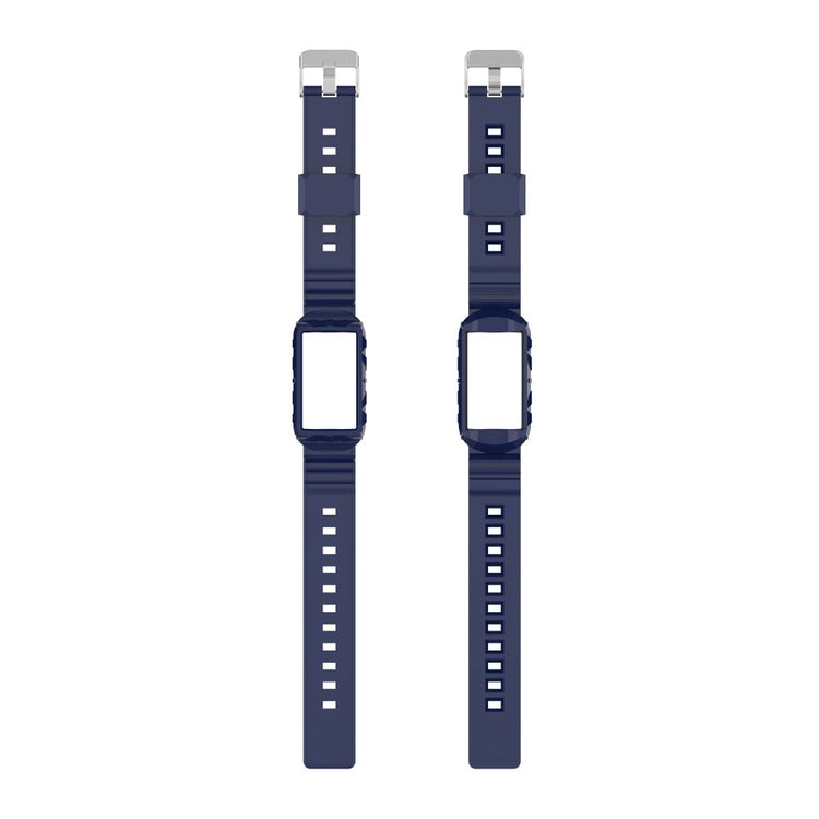 Vildt nydelig Universal Fitbit Silikone Rem - Blå#serie_6
