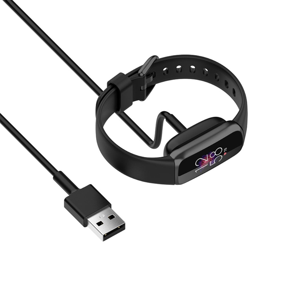 50cm Fitbit Charge 5 / Fitbit Luxe Magnetisk  USB Ladestation - Sort#serie_091