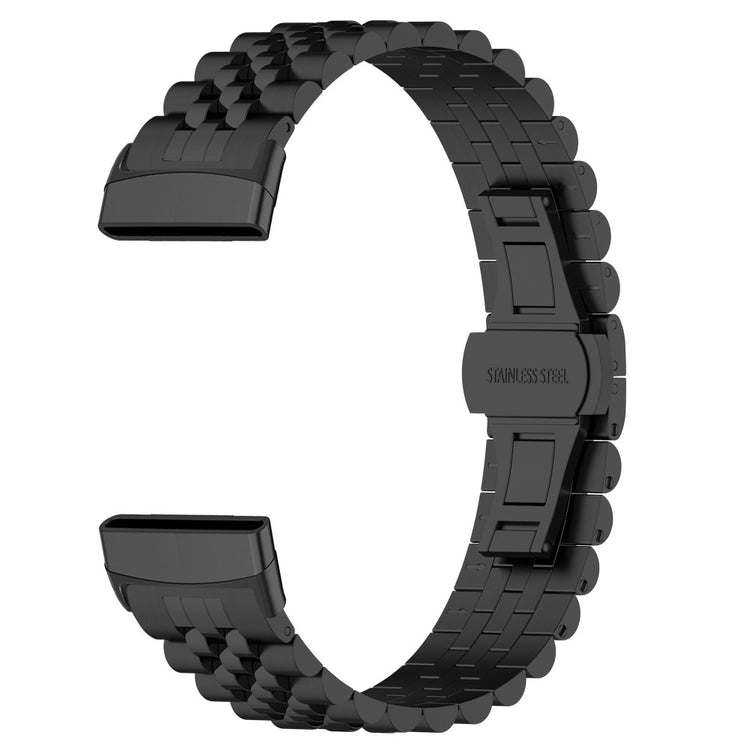 Sejt Metal Universal Rem passer til Fitbit Versa 4 / Fitbit Versa 3 - Sølv#serie_1