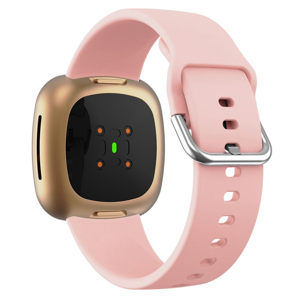Rigtigt fed Universal Fitbit Silikone Rem - Pink#serie_4