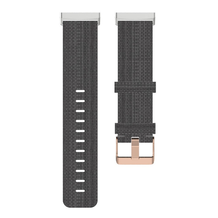 Meget fint Universal Fitbit Nylon Rem - Sølv#serie_2