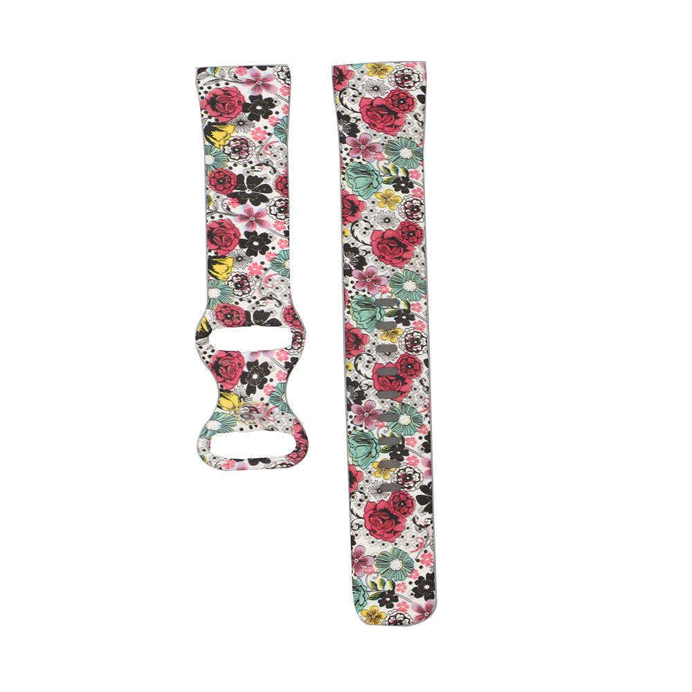 Nydelig Universal Fitbit Silikone Rem - Flerfarvet#serie_11