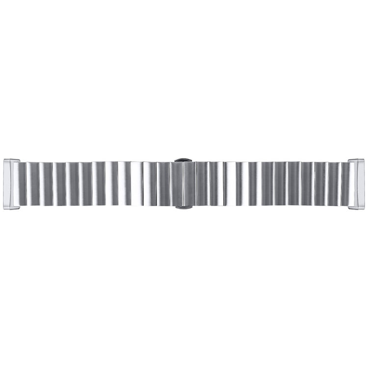 Meget pænt Fitbit Sense 2 / Fitbit Versa 4 Metal Rem - Sølv#serie_4