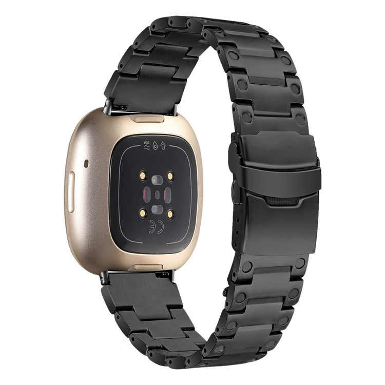 Vildt cool Fitbit Sense 2 / Fitbit Versa 4  Rem - Sort#serie_1
