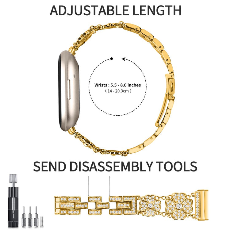 Mega smuk Fitbit Sense 2 / Fitbit Versa 4  Rem - Guld#serie_2