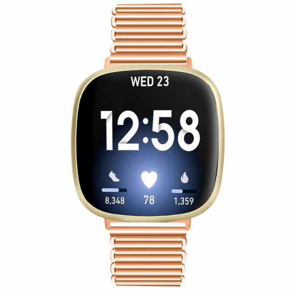 Helt vildt elegant Fitbit Sense 2 / Fitbit Versa 4  Rem - Pink#serie_3