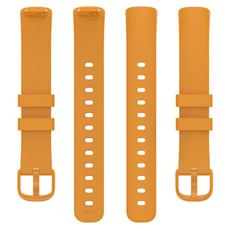 Alle tiders Fitbit Inspire 3 Silikone Rem - Gul#serie_8