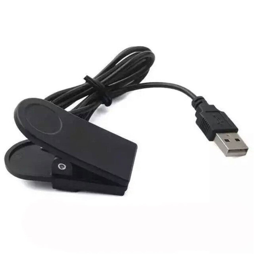 1m Garmin Vivosmart HR+ USB Opladningskabel - Sort#serie_3