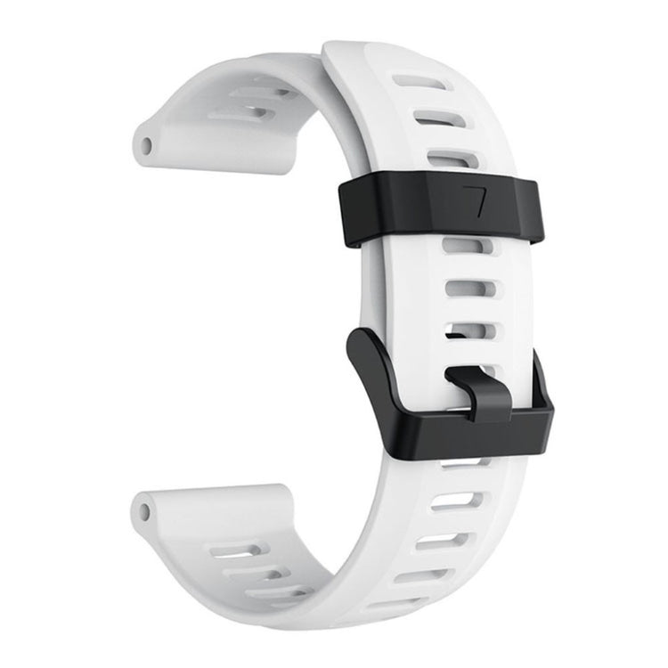 Smuk Garmin Fenix 5X / Garmin Tactix Charlie Silikone Rem - Hvid#serie_1