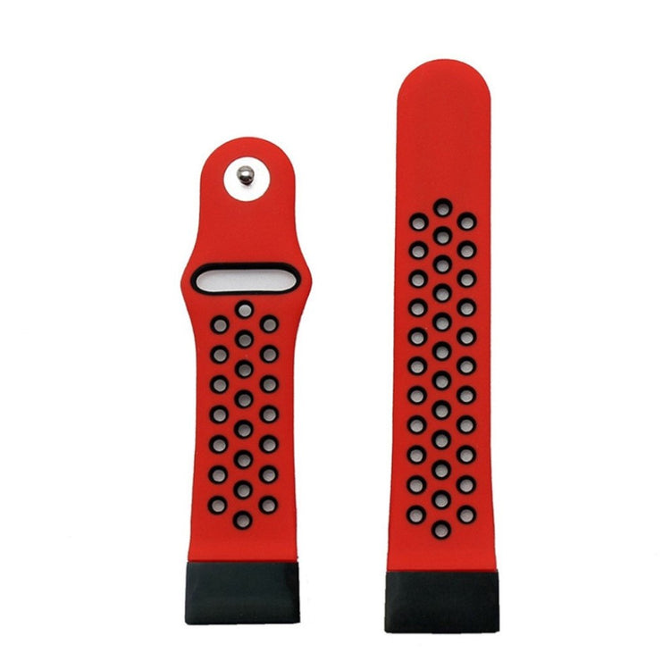 Rigtigt fint Universal Garmin Silikone Rem - Rød#serie_4