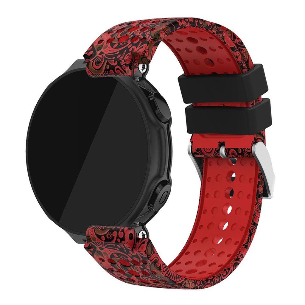 Vildt godt Universal Garmin Silikone Rem - Rød#serie_2