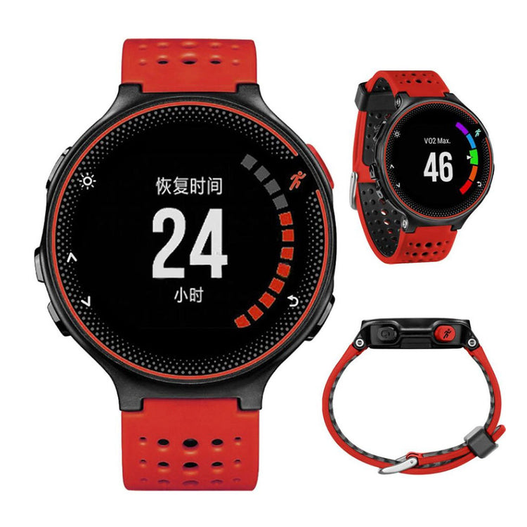 Super cool Universal Garmin Silikone Rem - Rød#serie_2