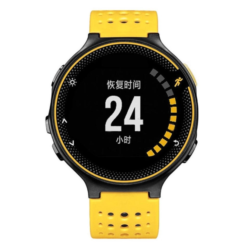 Super cool Universal Garmin Silikone Rem - Gul#serie_3