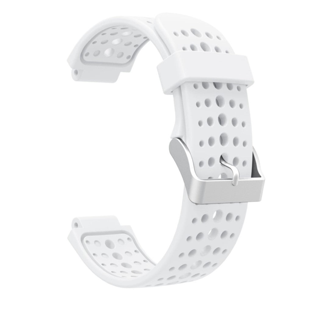 Helt vildt fed Universal Garmin Silikone Rem - Hvid#serie_1