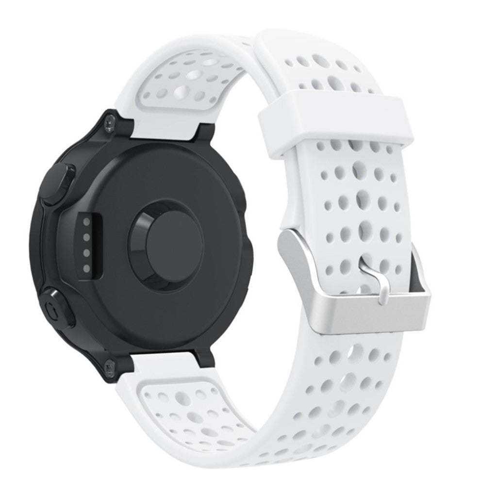 Helt vildt fed Universal Garmin Silikone Rem - Hvid#serie_1