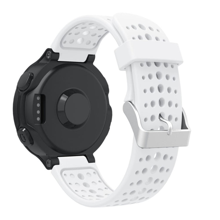 Helt vildt fed Universal Garmin Silikone Rem - Hvid#serie_1