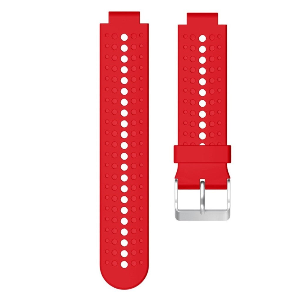 Helt vildt fed Universal Garmin Silikone Rem - Rød#serie_3