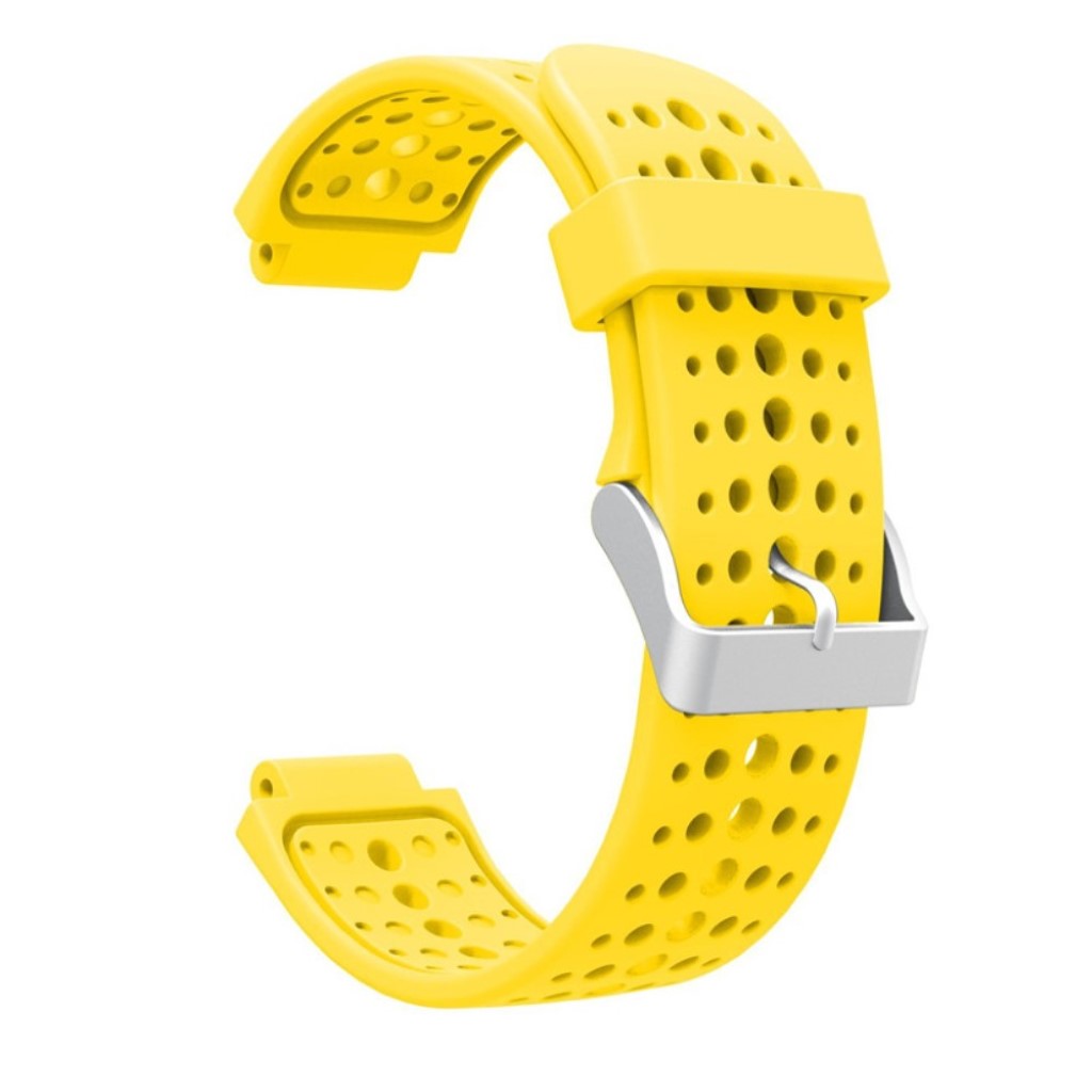 Helt vildt fed Universal Garmin Silikone Rem - Gul#serie_4