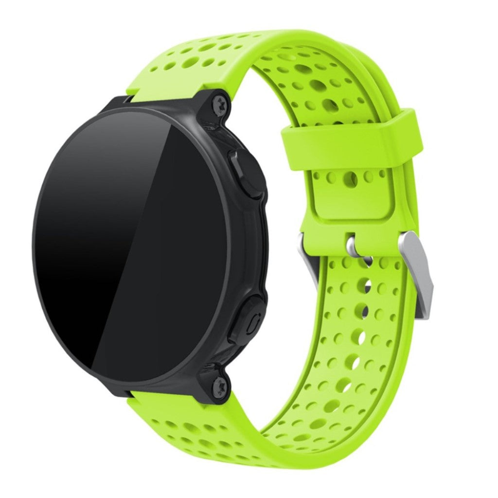 Helt vildt fed Universal Garmin Silikone Rem - Grøn#serie_5