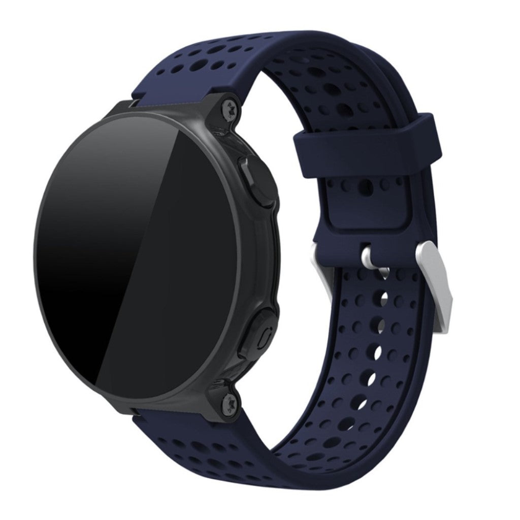 Helt vildt fed Universal Garmin Silikone Rem - Blå#serie_7