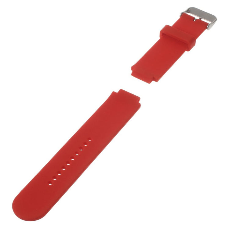Super kønt Universal Garmin Silikone Rem - Rød#serie_1