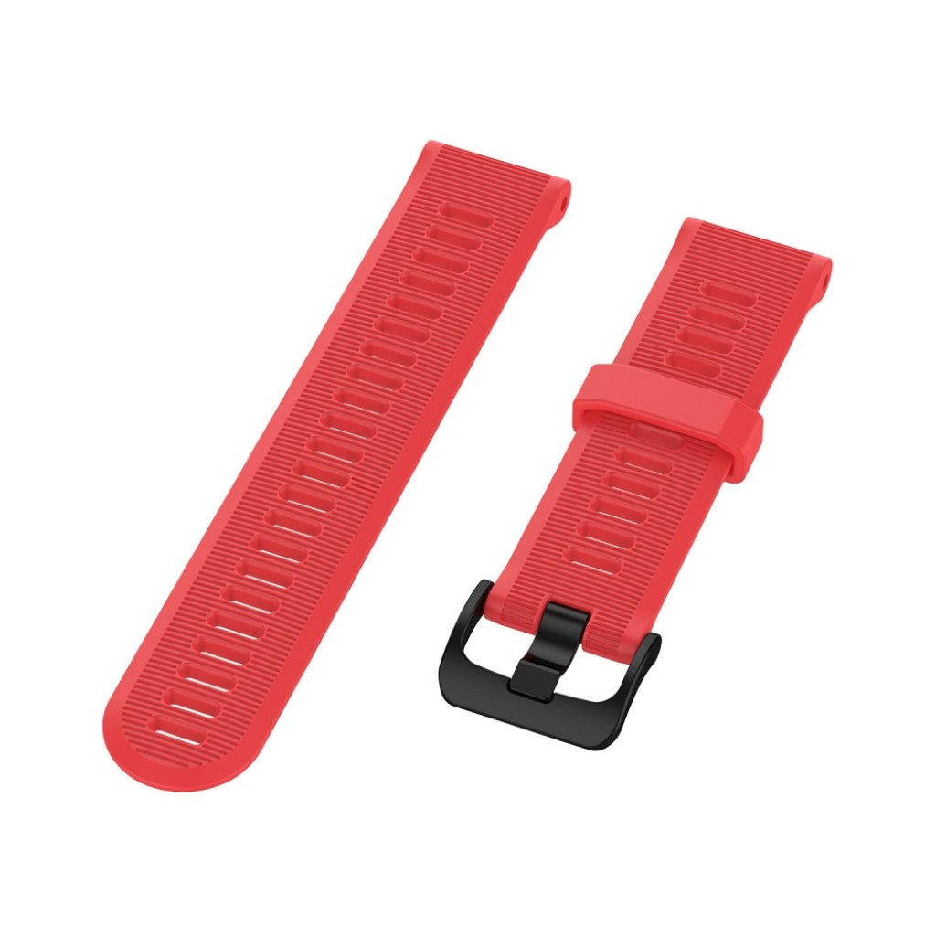 Fremragende Universal Garmin Silikone Rem - Rød#serie_4