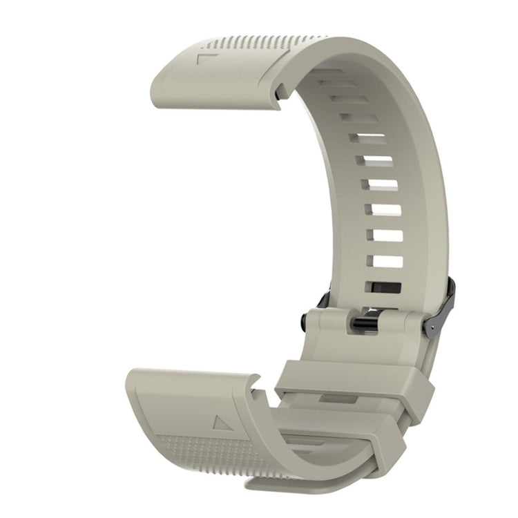 Vildt hårdfør Universal Garmin Silikone Rem - Sølv#serie_6