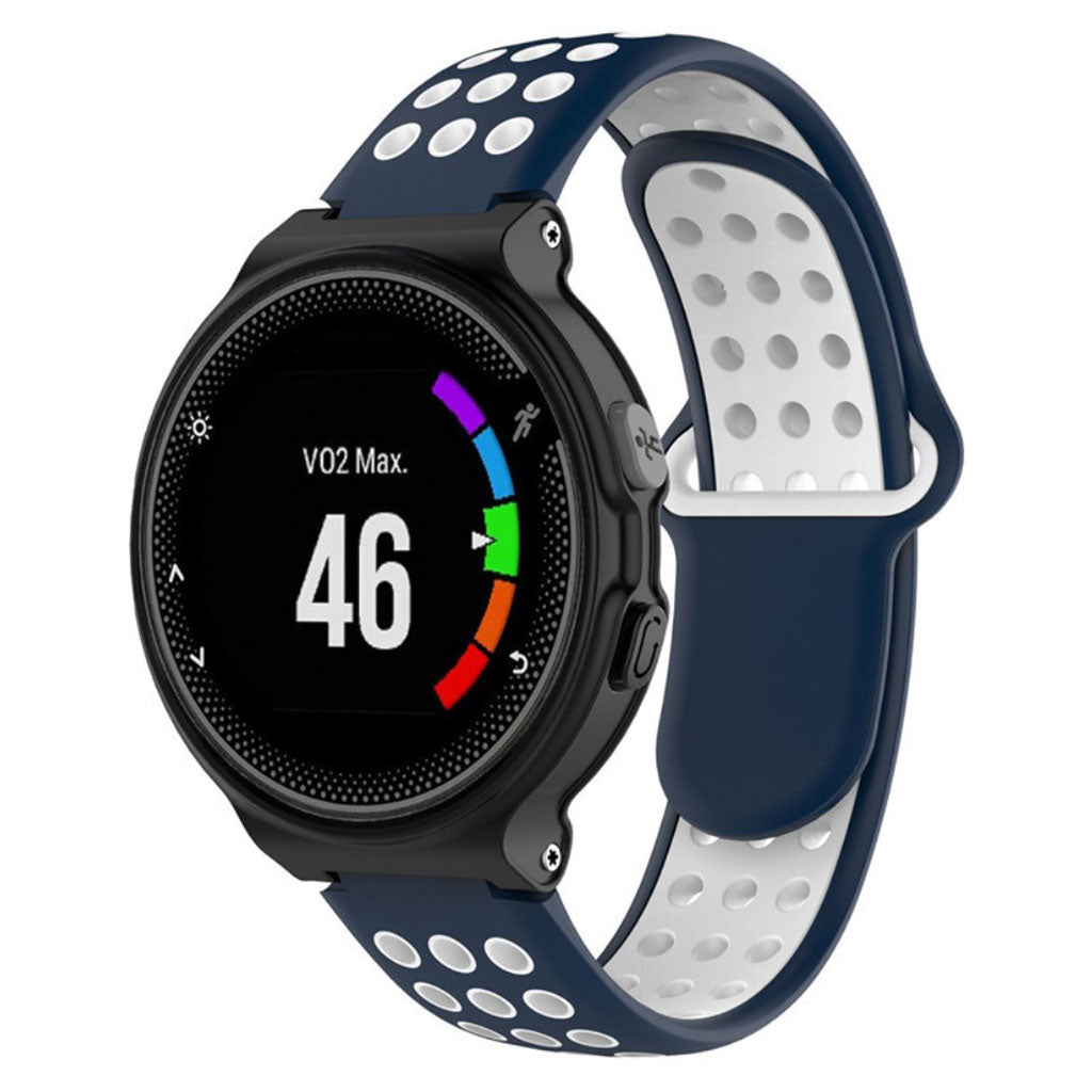 Rigtigt fed Universal Garmin Silikone Rem - Blå#serie_10