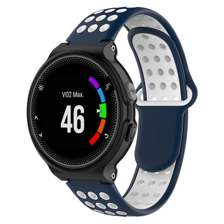 Rigtigt fed Universal Garmin Silikone Rem - Blå#serie_10