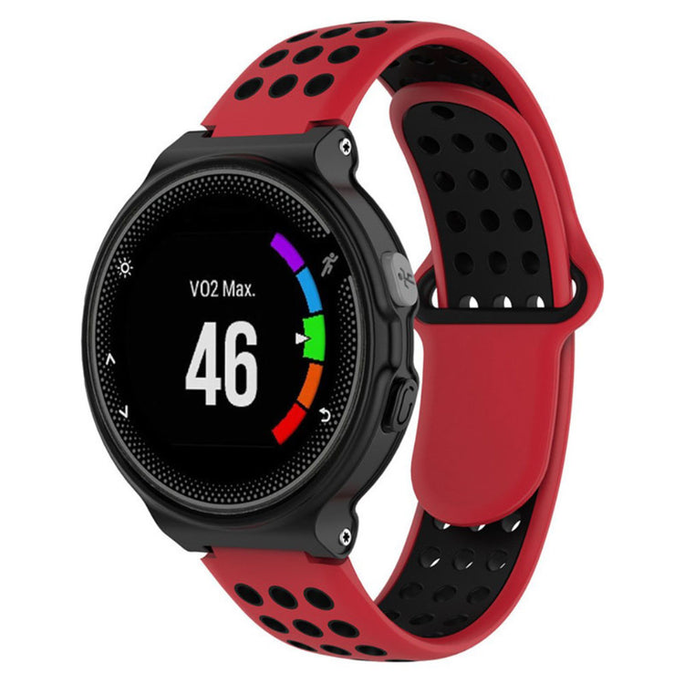 Rigtigt fed Universal Garmin Silikone Rem - Rød#serie_7