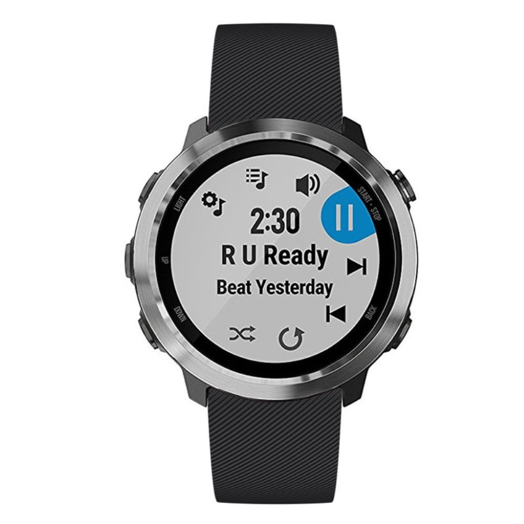 Vildt cool Universal Garmin Silikone Rem - Sort#serie_11