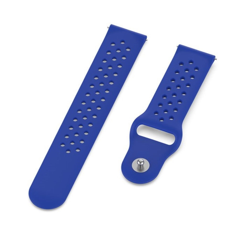 Super fed Universal Garmin Silikone Rem - Blå#serie_6