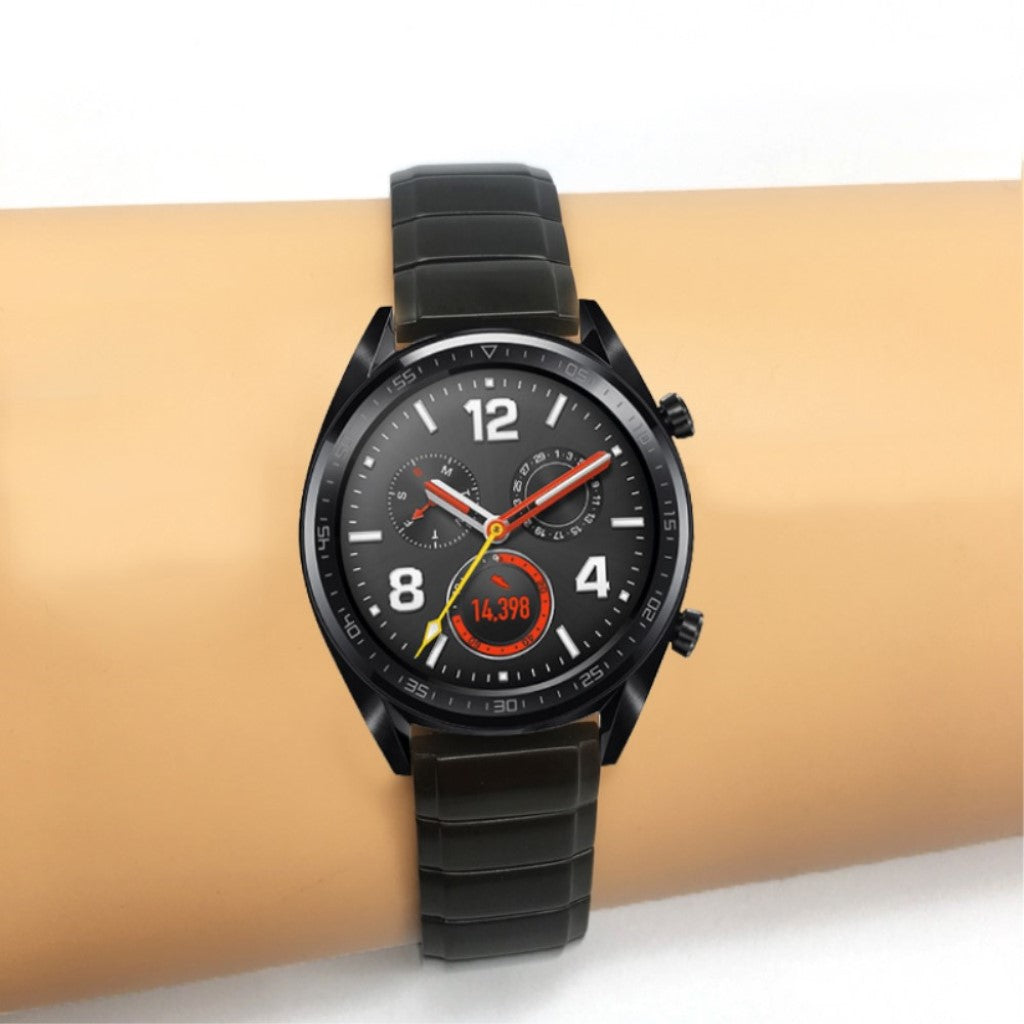 Yndigt Universal Garmin Metal Rem - Sort#serie_1