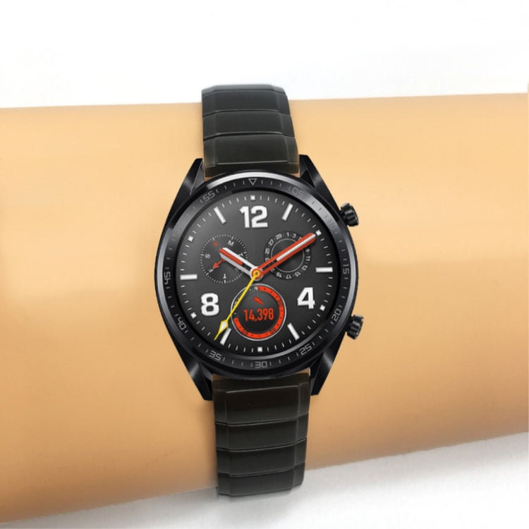 Yndigt Universal Garmin Metal Rem - Sort#serie_1